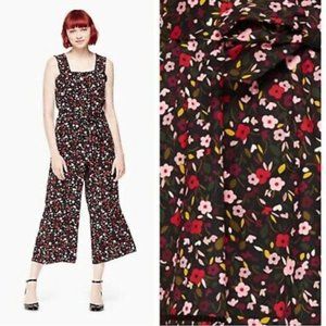 Kate Spade Boho Floral Ma Cherie Jumpsuit Size 12